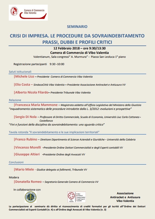 Crisi d'impresa. Le procedure da sovraindebitamento. Prassi, dubbi e profili critici